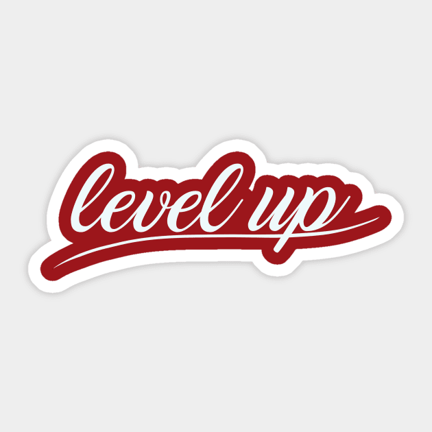 Level Up Sticker by UbeKids